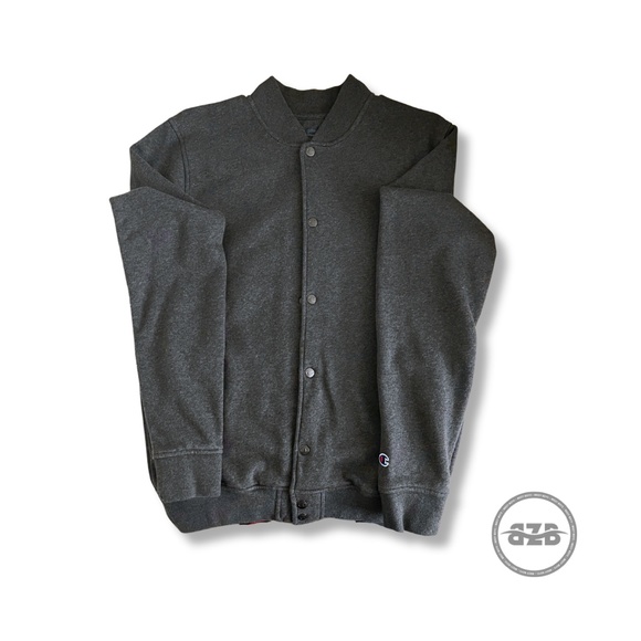 Champion Charcoal Grey Bomber Style Jacket - Picture 4 of 4